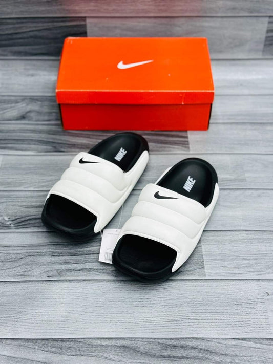 Nike Slides ( White )