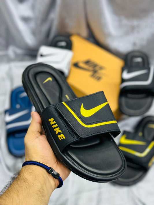 Nike Slides 2.0 ( Golden Black )